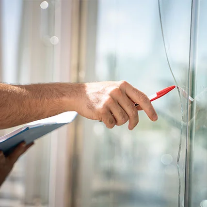 broken glass repair in Englewood, FL